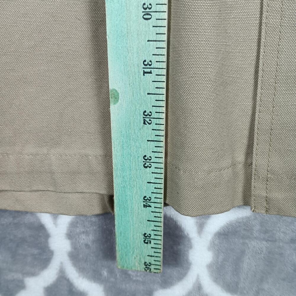 Duluth Trading Co Fire House‎ Presentation Jacket Mens XLT Beige Canvas Blazer - Picture 7 of 11